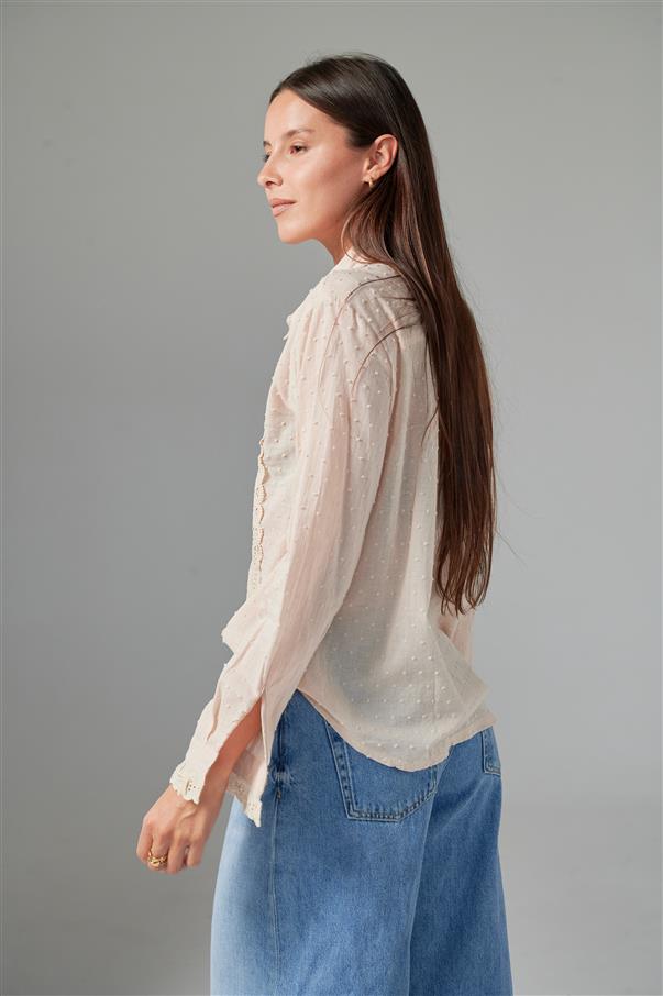 Camisa Vandal Plumeti Bordada